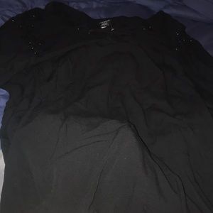 Torrid shirt with tied shoulders and chest